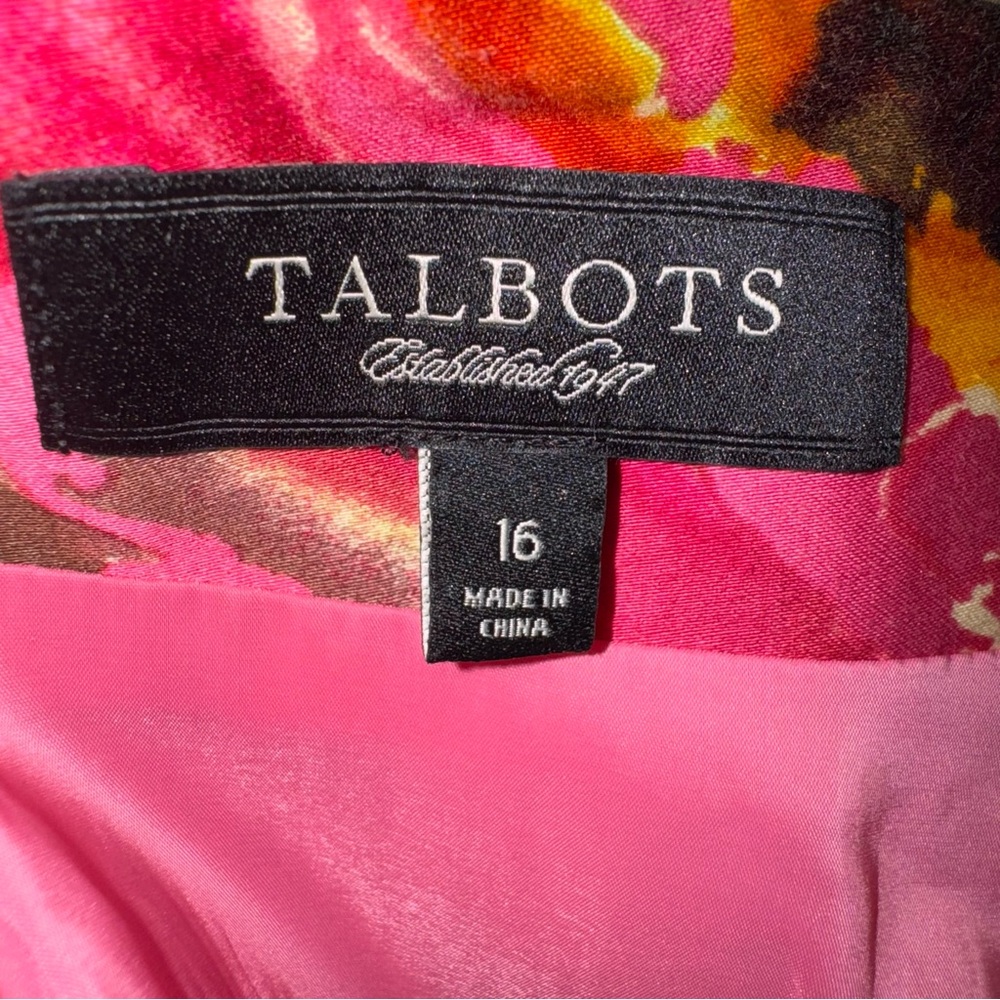 Talbots classic‎ Pencil Skirt in Floral 16 - Picture 7 of 11